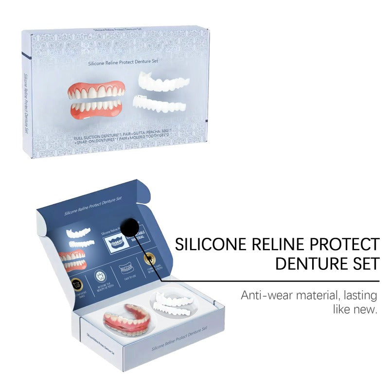 Instant Custom-Fit Home Denture Set