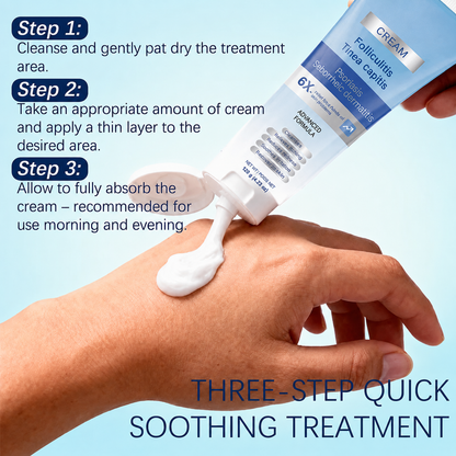 Folliculitis Soothing Cream for Folliculitis Scalp Face and Body✨