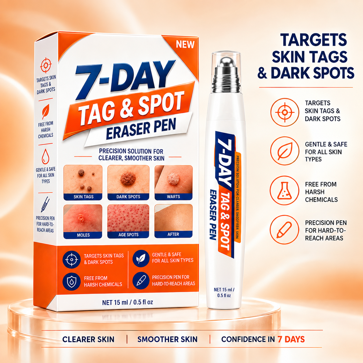 7-Day Skin Tag & Spot Precision Rollerball Pen