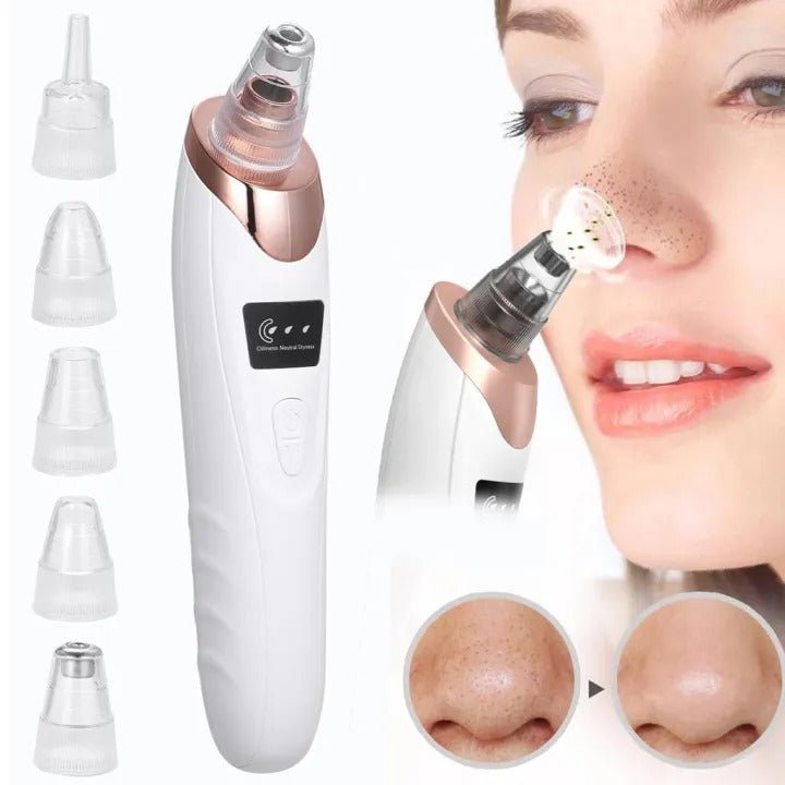 Echoburi pore cleaner with interchangeable suction tips