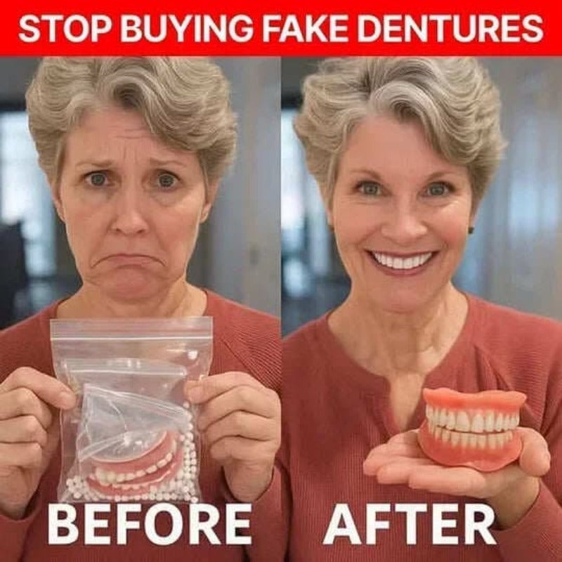 Instant Custom-Fit Home Dentures